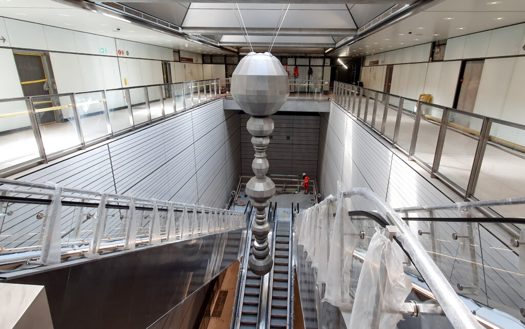 Sluseholmen Metro Station