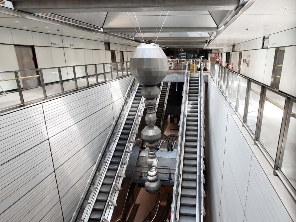 Sluseholmen Metro Station